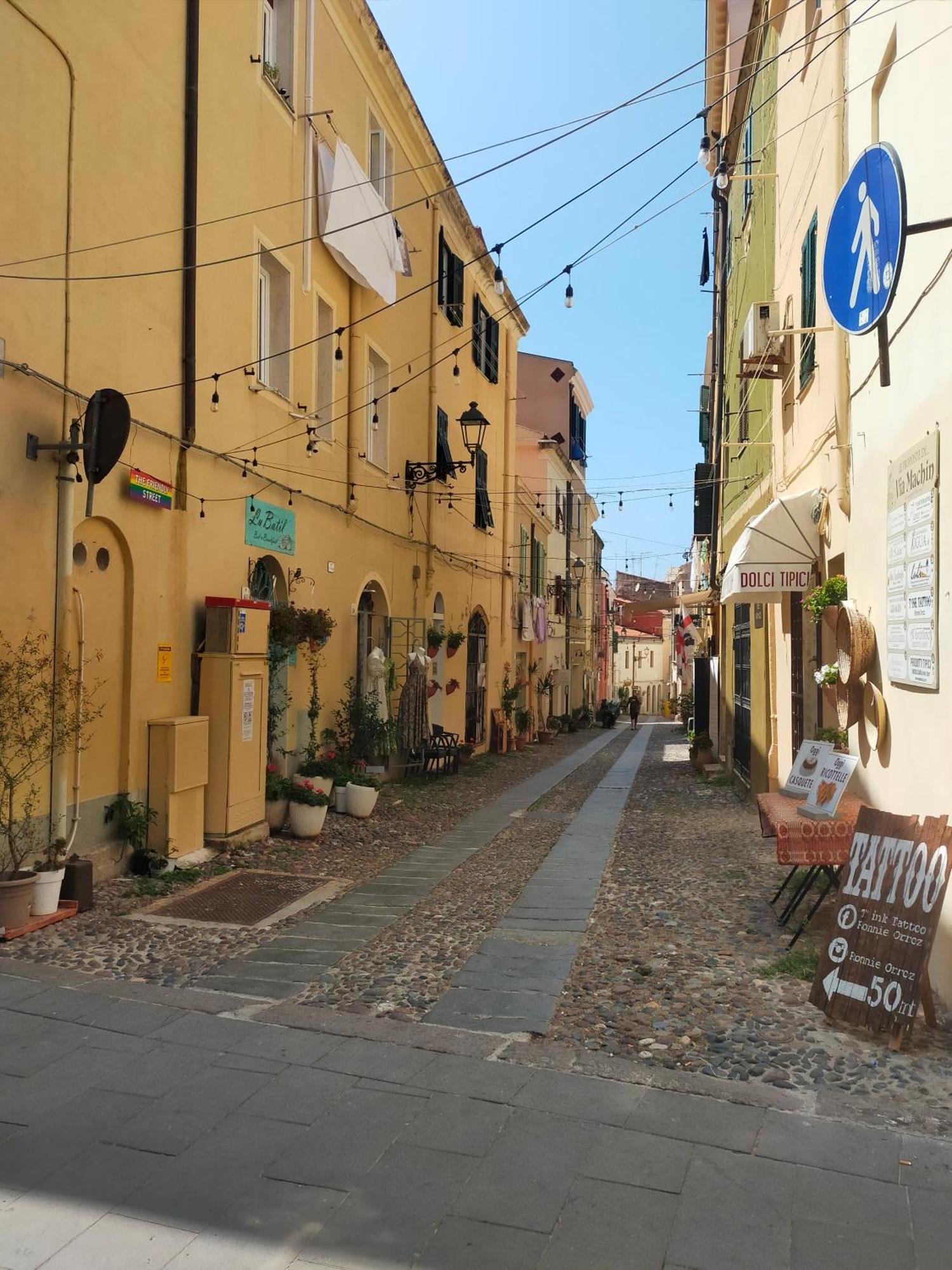 Nice Apt In A Street In Old Town Alghero Exteriér fotografie