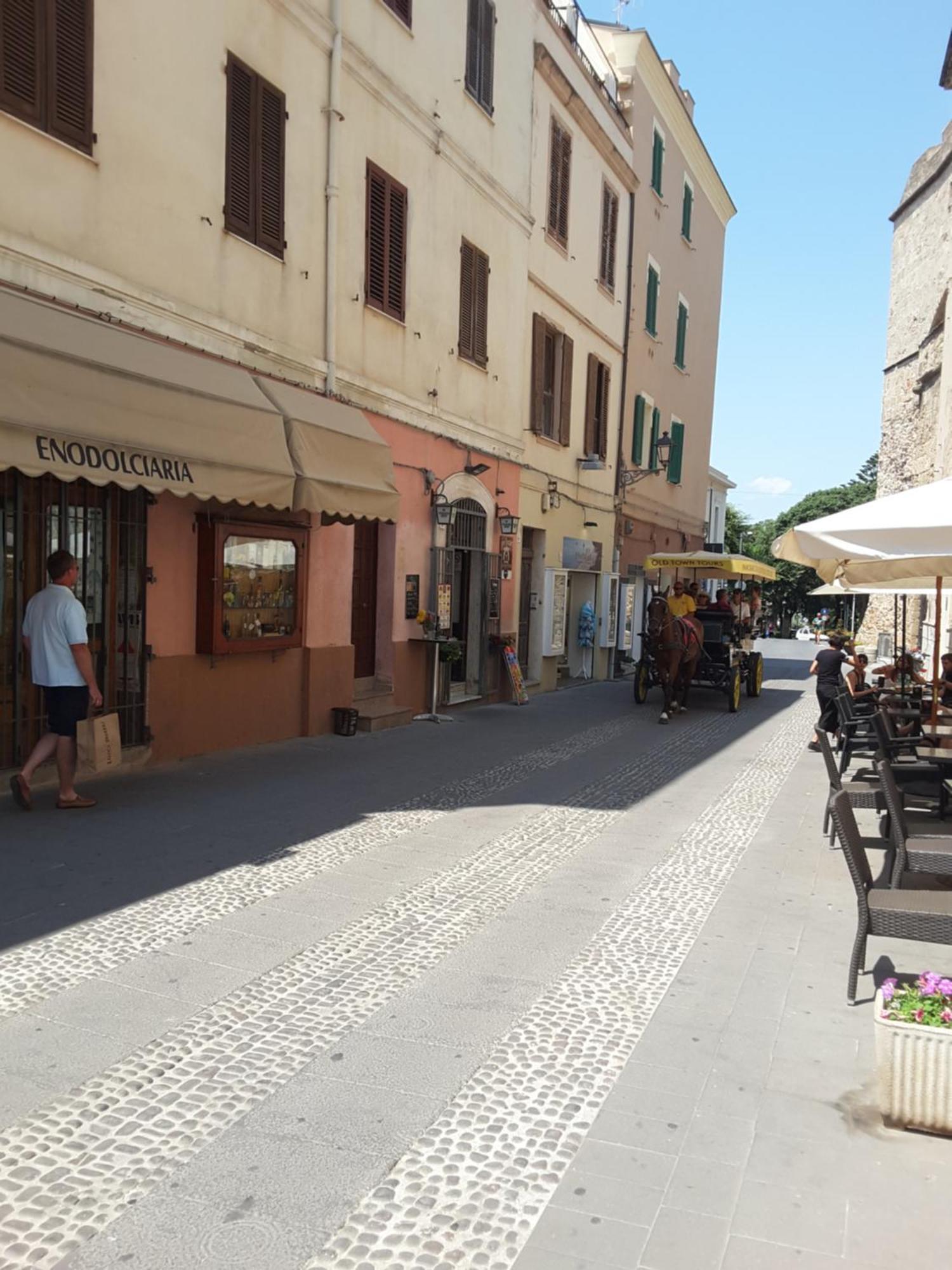 Nice Apt In A Street In Old Town Alghero Exteriér fotografie
